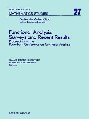 cover image of Functional Analysis